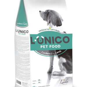 אוכל לכלב L Unico כבש 14 קג
